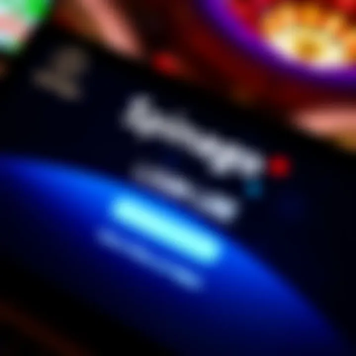 Secure login interface displaying username and password fields on a casino website