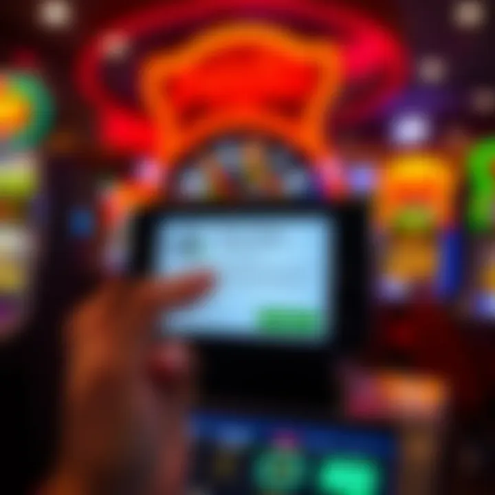 Digital wallet interface displaying a secure PayID payment confirmation for online casino transactions