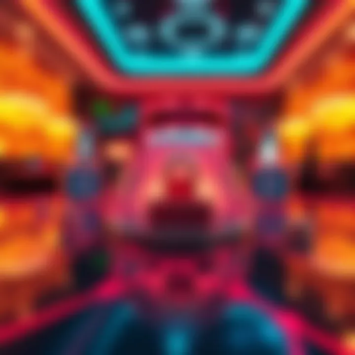 Conceptual illustration of multiple interconnected web portals representing mirror sites for reliable access