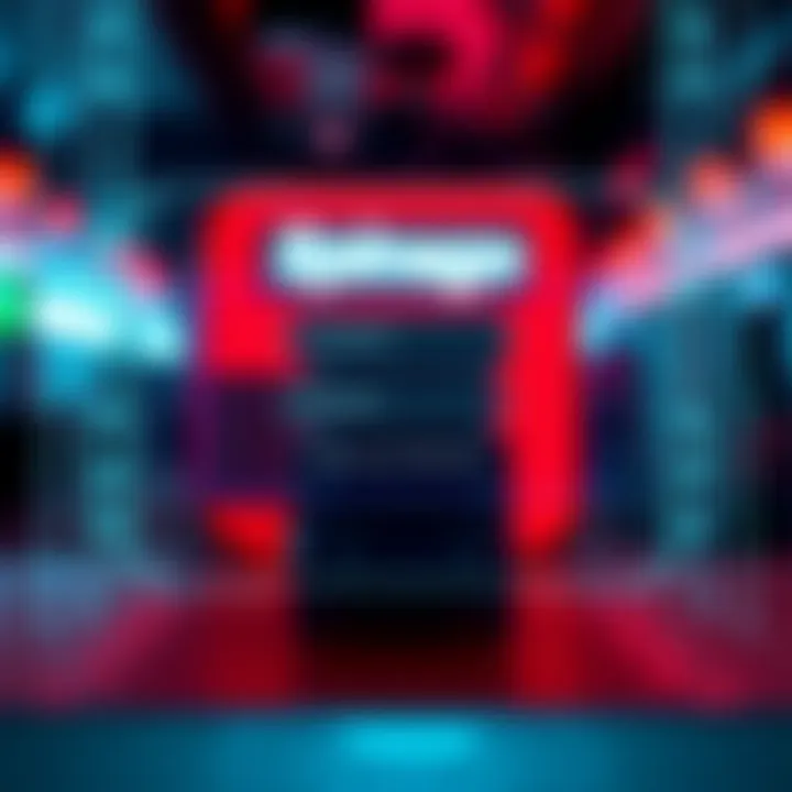 Secure digital login interface showing username and password fields with a focus on cybersecurity