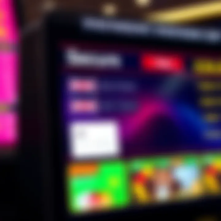 Secure online payment methods displayed on a digital screen with Australian currency symbols