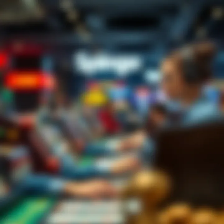 Customer support representative assisting with payment options