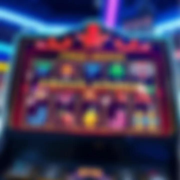 Illustration of a digital slot machine displaying free spin bonus feature with sparkling effects