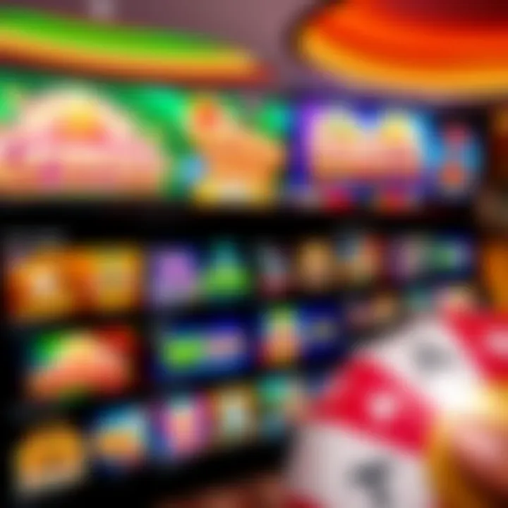 Colorful interface of Spinago Casino showcasing a variety of slot games available for players