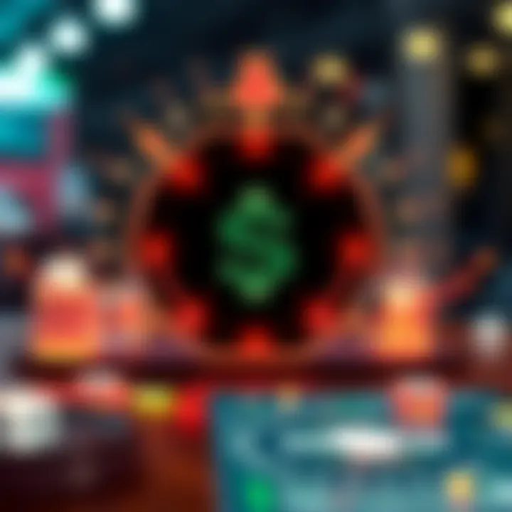 Graphical representation of Spinago Crypto blockchain technology highlighting secure digital transactions