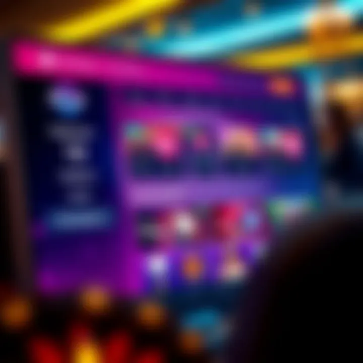 Dashboard screen displaying key features and user options after successful Spinago access