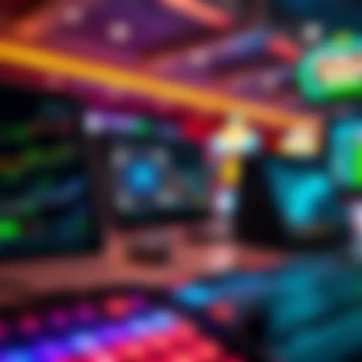 Conceptual illustration of Spinago free chips integrated within modern electronic devices highlighting connectivity and efficiency