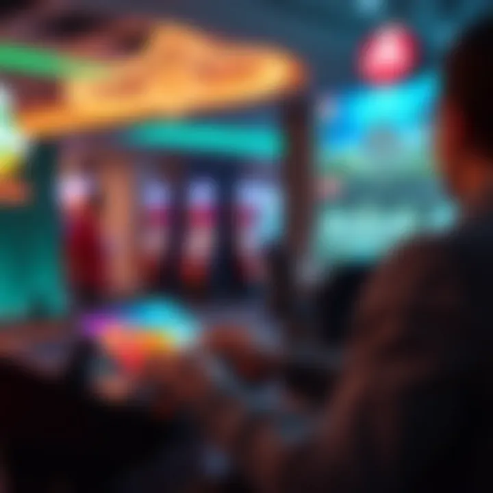 Smooth user experience on Spinago platform illustrated by intuitive game controls and immersive graphics