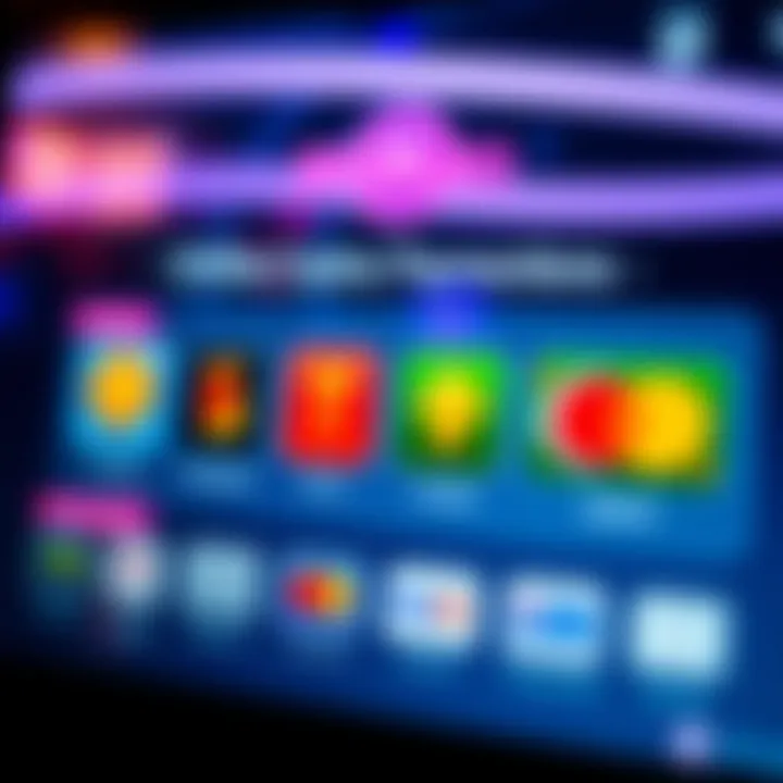 Digital wallet icons representing multiple payment methods available for convenient deposits and withdrawals at an online casino