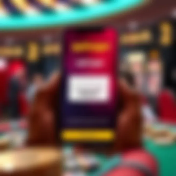 Illustration showing a digital bonus code being activated on a smartphone screen with Spinago branding