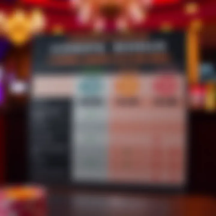 Comparison chart highlighting differences between Spinago Casino’s no deposit bonus and other casino bonuses