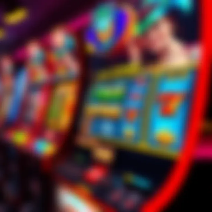Illustration of a digital slot machine highlighting free spins feature