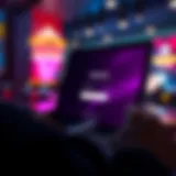 Secure login interface showing password entry on a digital device